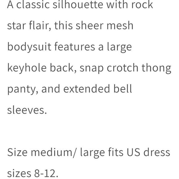 Leg Avenue Bodysuit - Picture 7 of 7